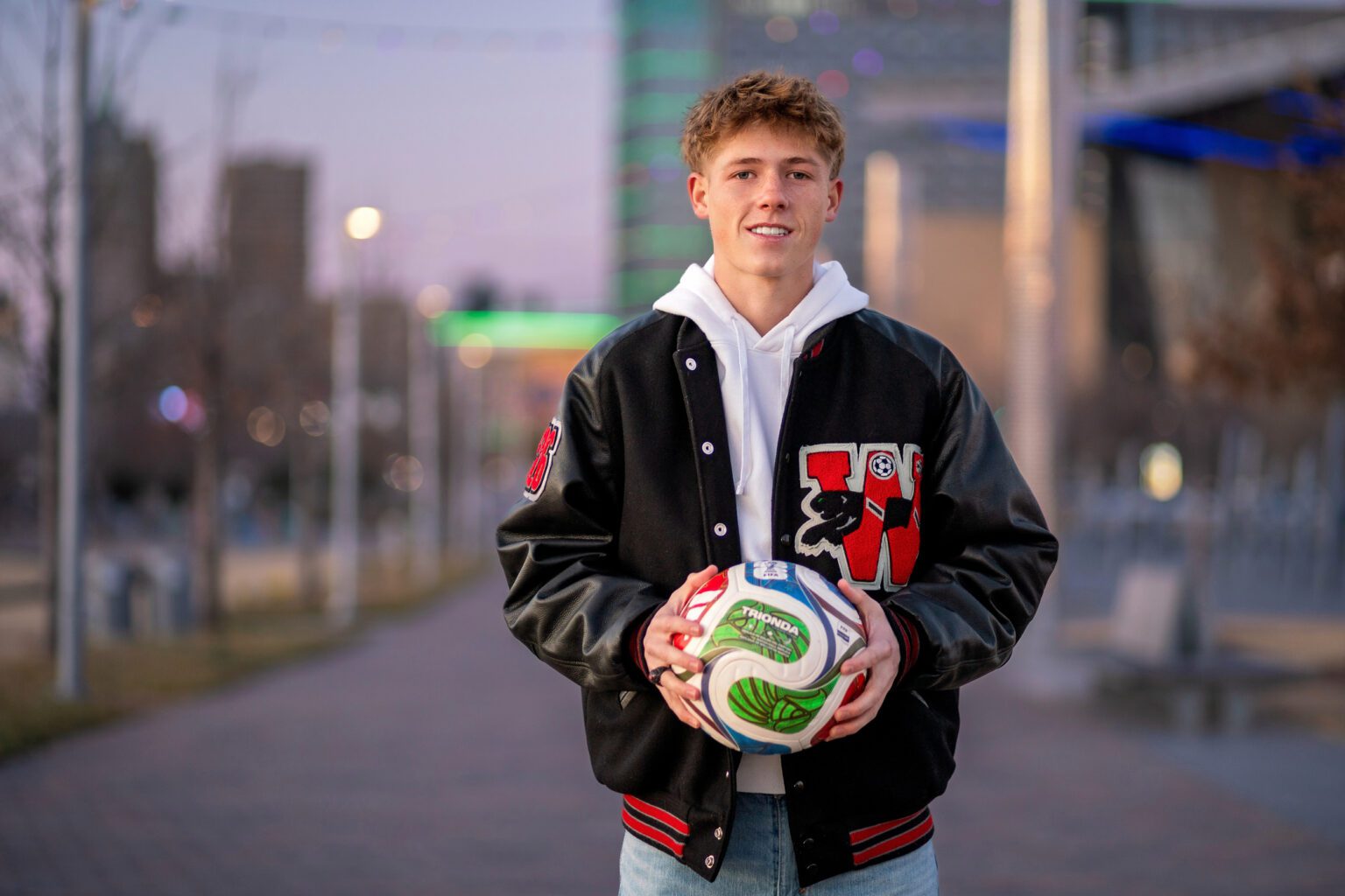 Westmoore High School senior graduation photos in downtown OKC